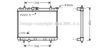 AVA QUALITY COOLING PE2205 Radiator, engine cooling